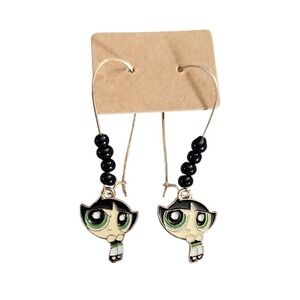 Power Puff‎ Girls Buttercup Dangle Earrings